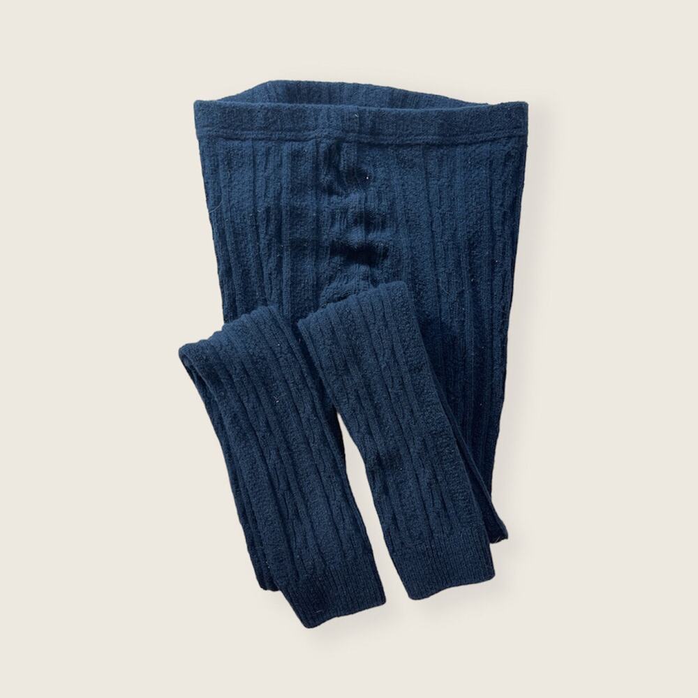 Mini Boden Footless Tights Navy